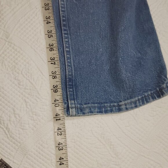 714. Wrangler Jeans Blue Sz 38X32 - Picture 3 of 8